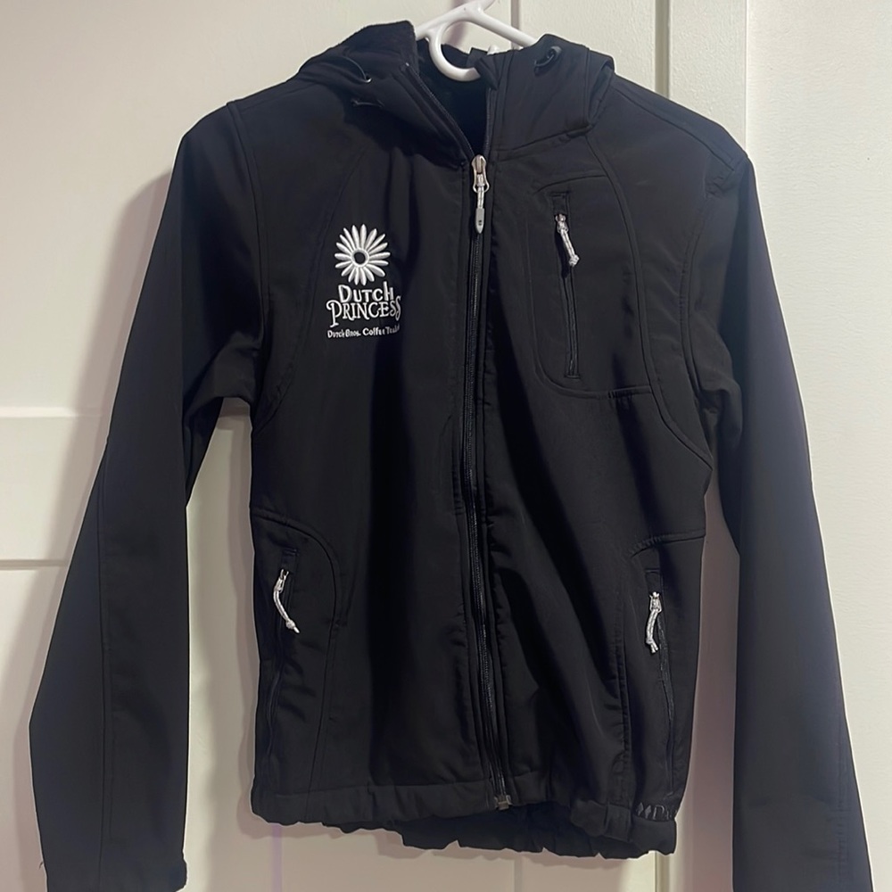 Hooded Dutch Bros jacket